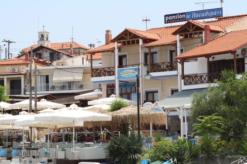 Pansion Pasalimani Hotel Ammouliani Exterior foto
